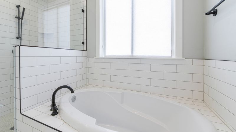 Custom Tile Work Around Tub